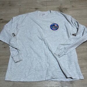 MBTA Rail Rodeo Shirt 2010-2011 Sz XL Gray Boston Railroad Trains CSX Conrail